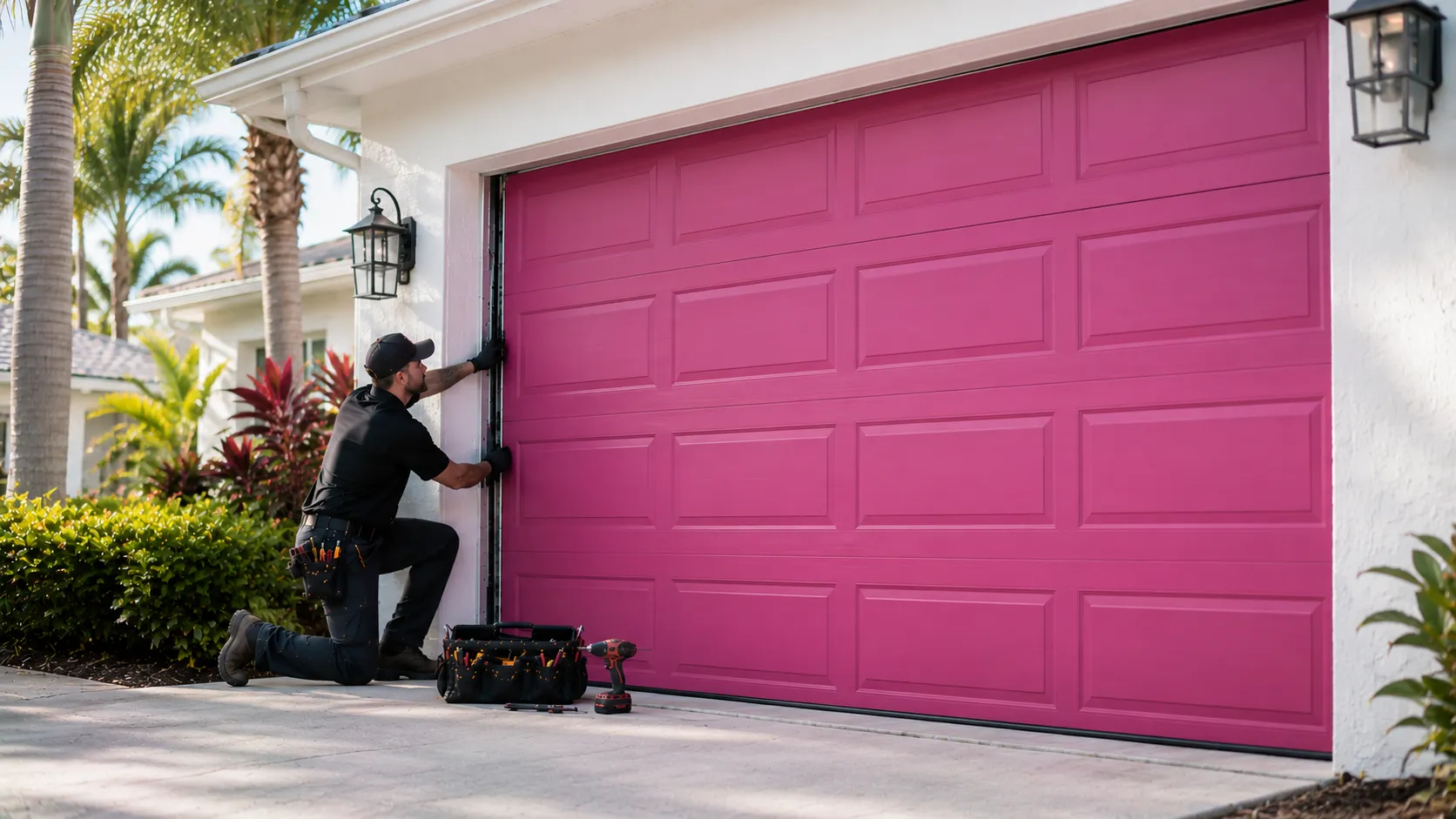 Garage Door Work for West University Homes