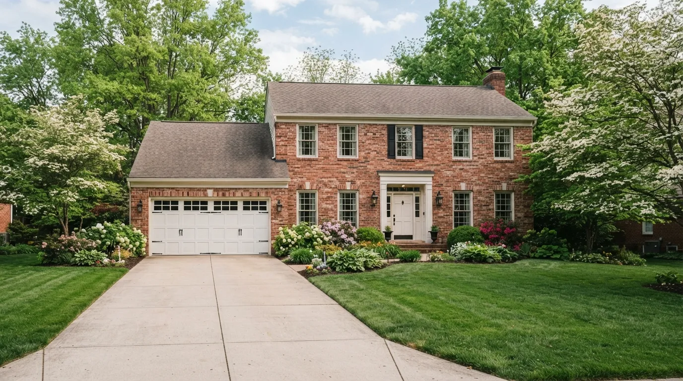 Residential garage doors