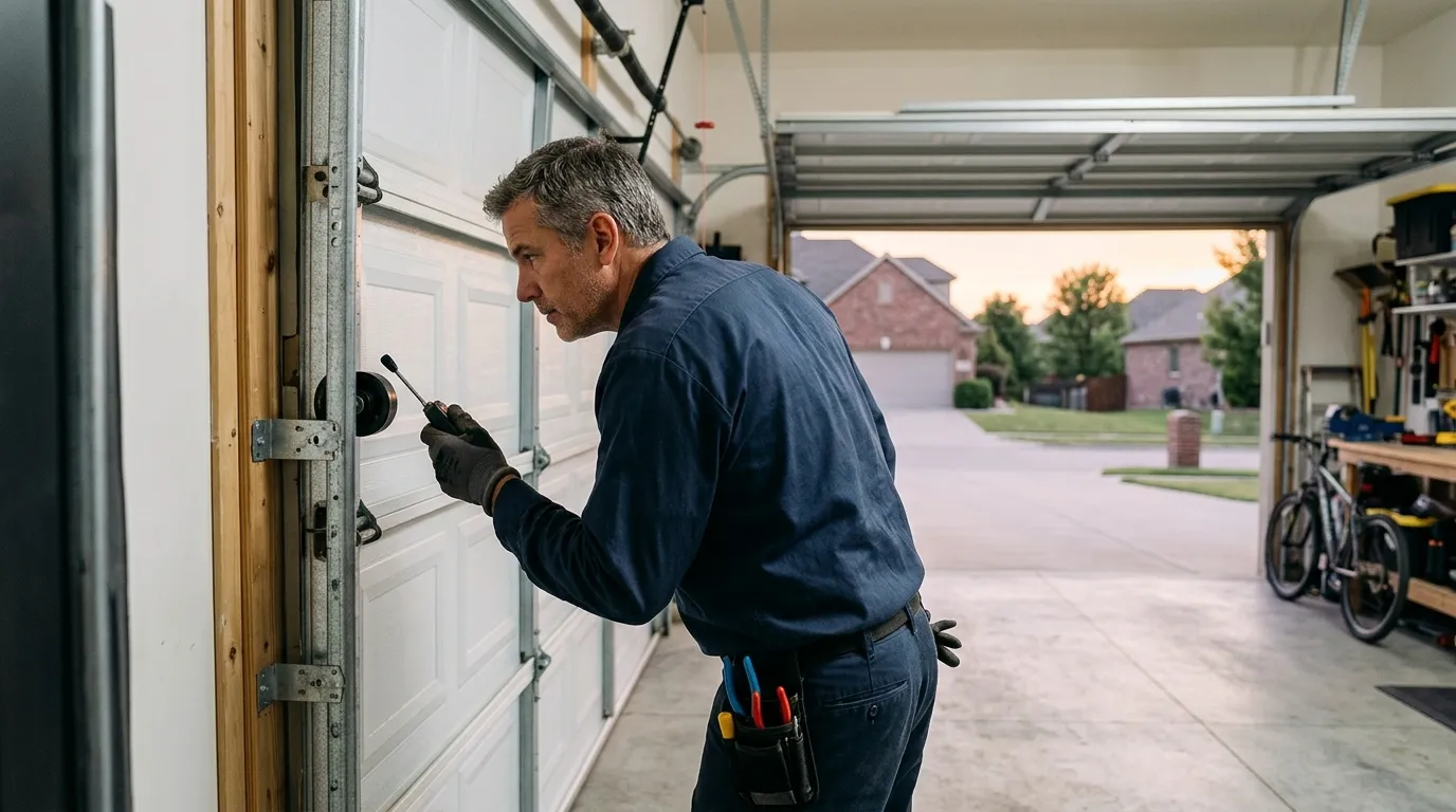 Repaired & tested - Reno garage door service