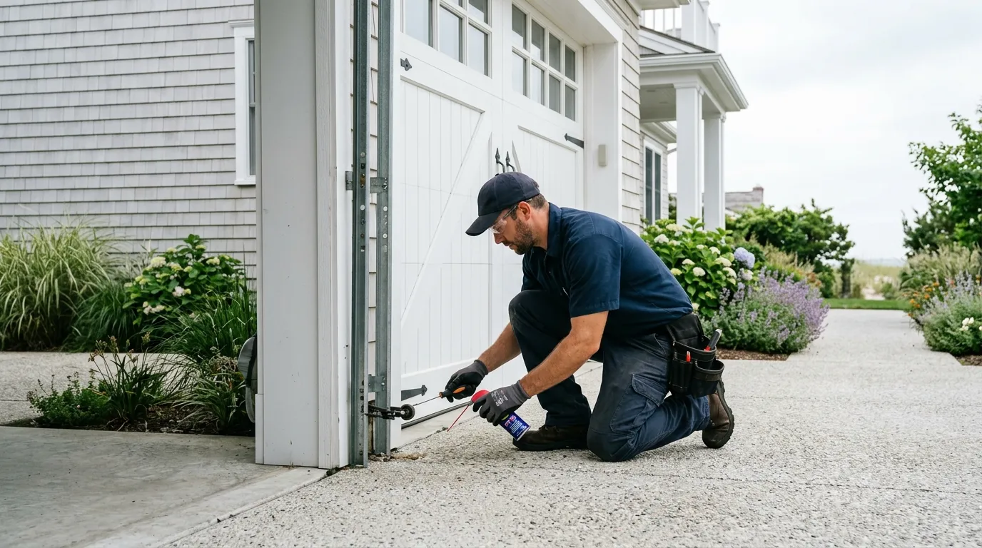 Roll-up steel garage door