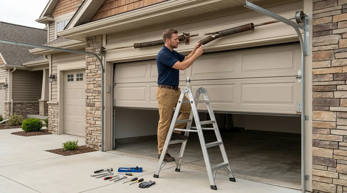 Repaired & tested - Reno garage door service