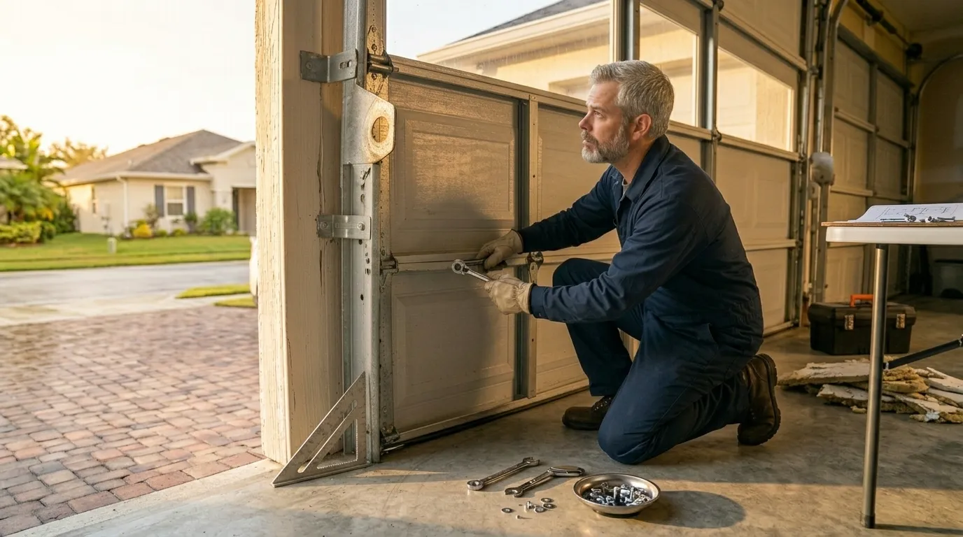 Repaired & tested - Reno garage door service