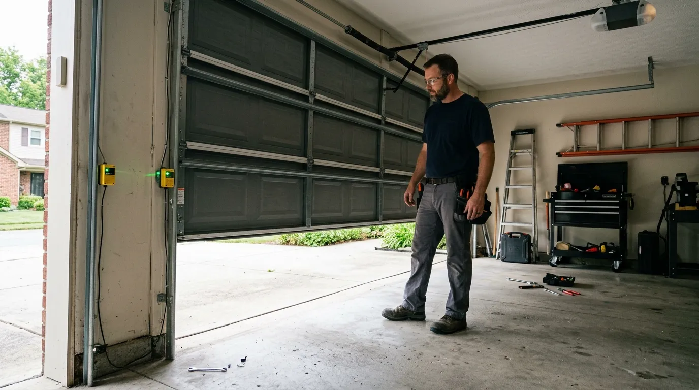 Repaired & tested - Reno garage door service
