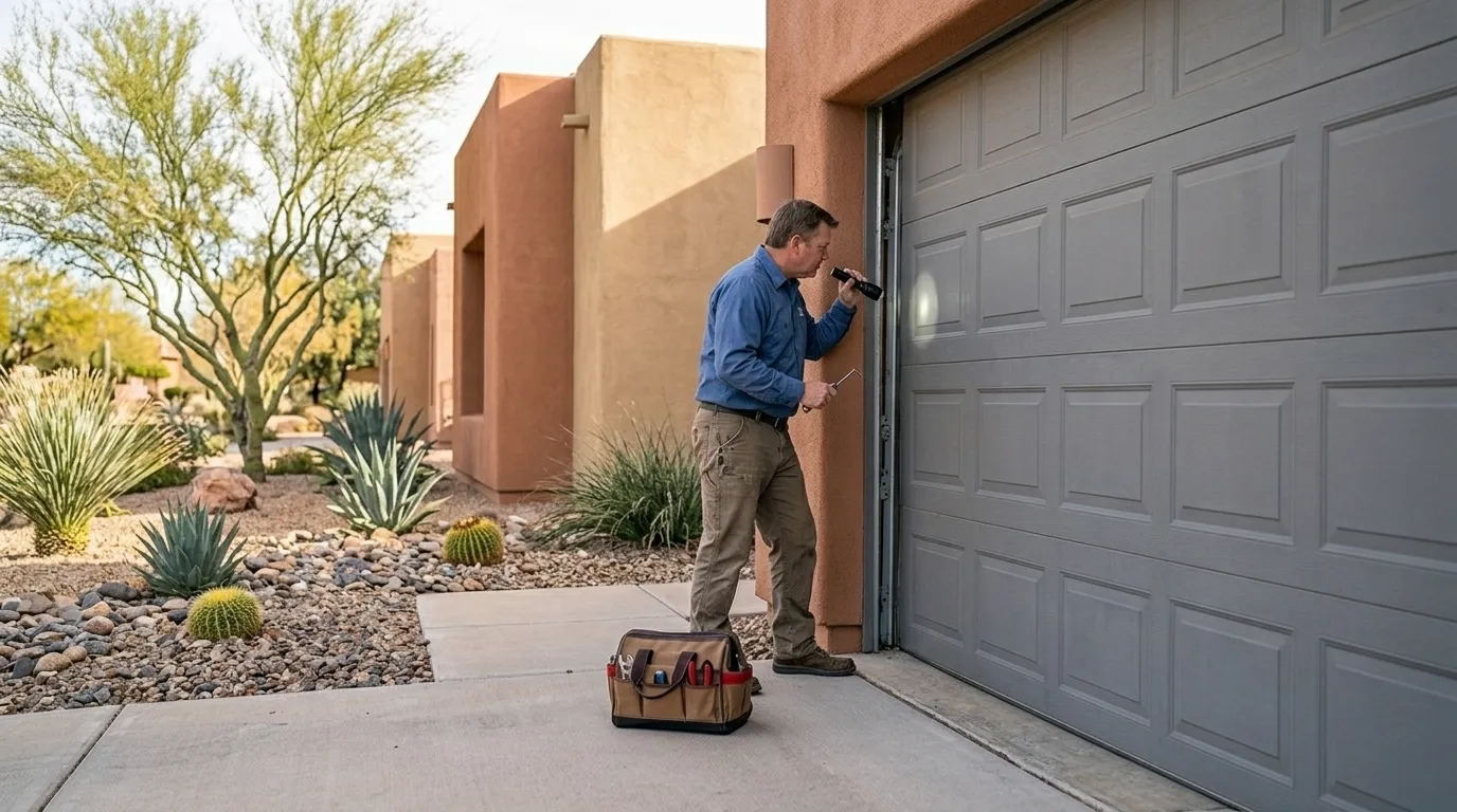 On-site diagnosis - Reno garage door service