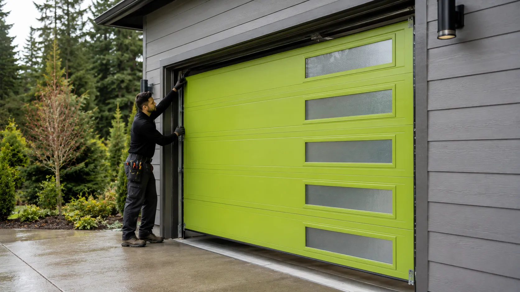 Garage door guides for Reno homeowners