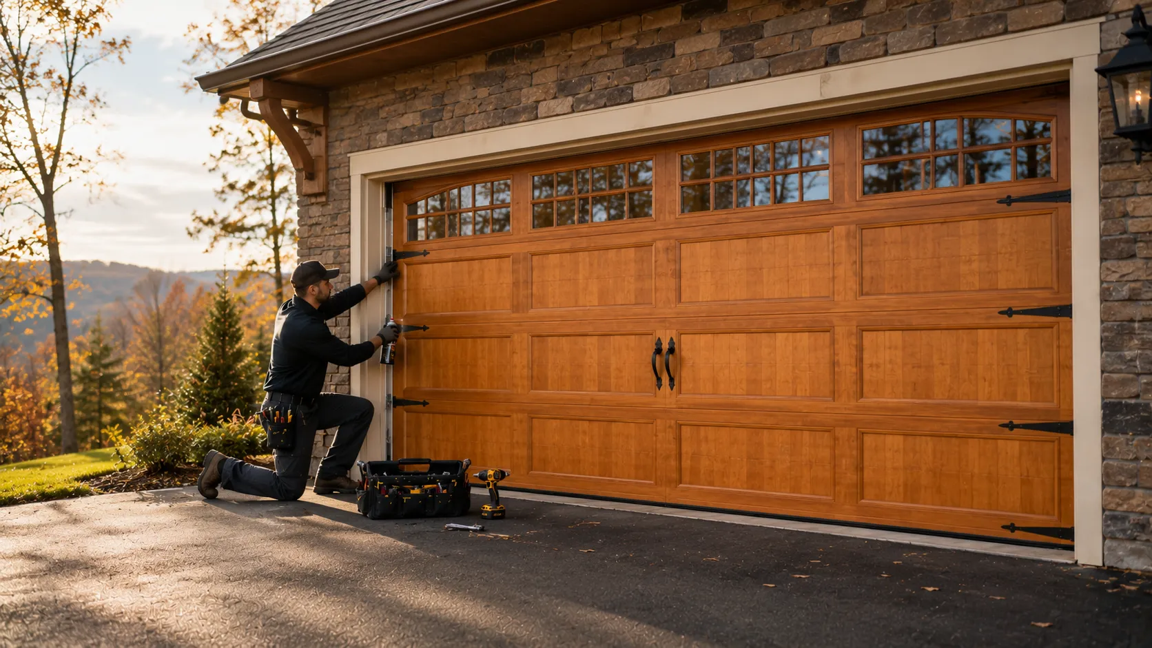 Garage Door Work in North Valleys
